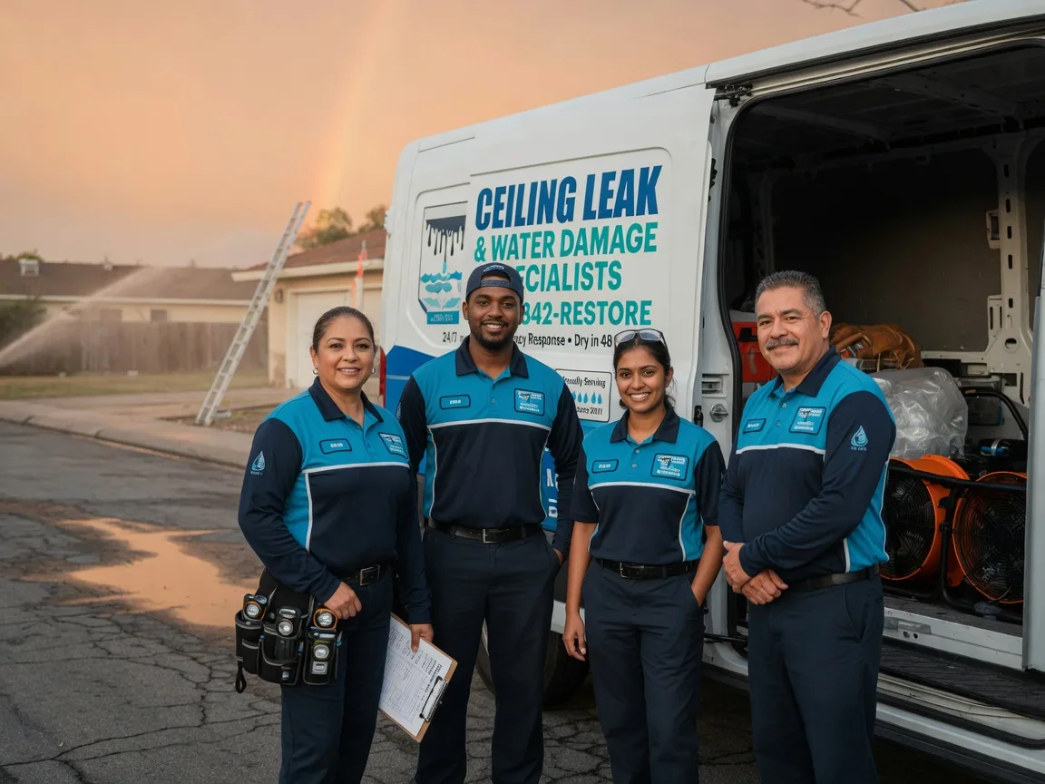 Ceiling Leak Cleanup company in Howes, SD